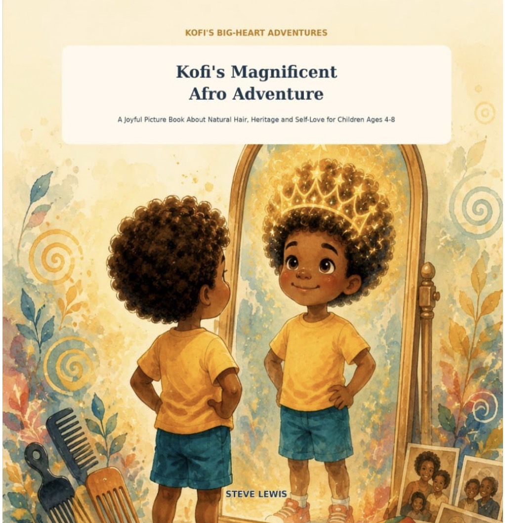 Cover of Kofi’s Magnificent Afro Adventure