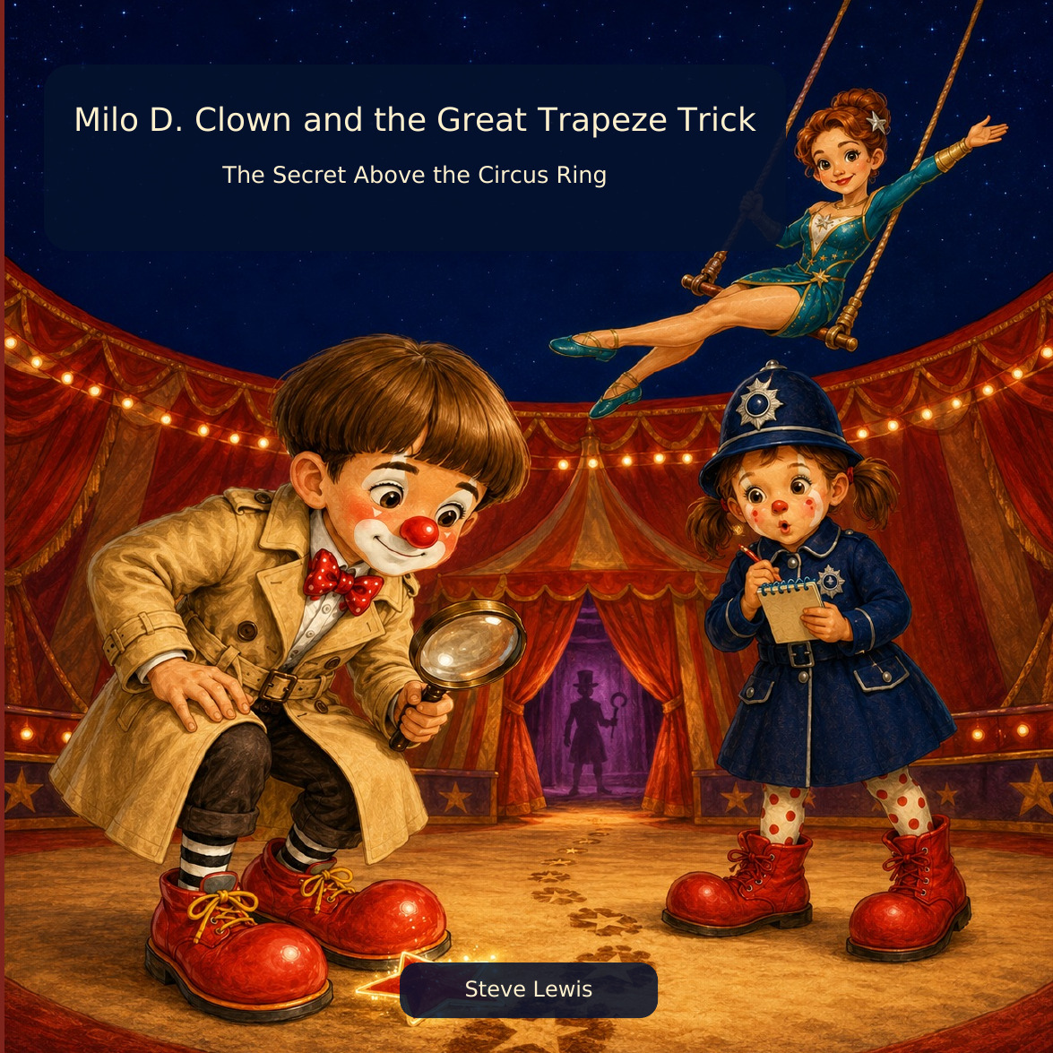 Cover of Milo D. Clown and the Great Trapeze Trick