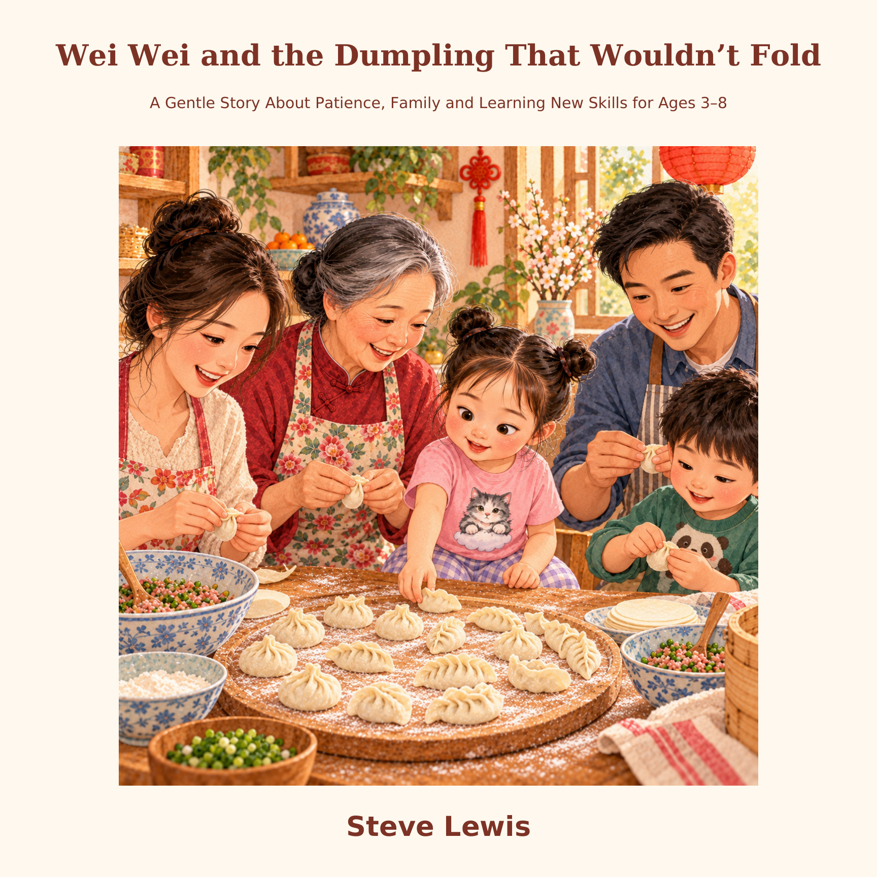 Cover of Wei Wei and the Dumpling That Wouldn’t Fold
